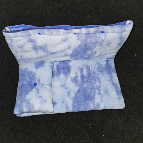 Day Bed Cover + Pillow Fleece (Blue)