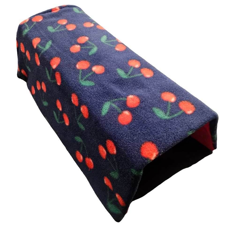 Teepee Cover - Fleece/Cotton (Cherries)