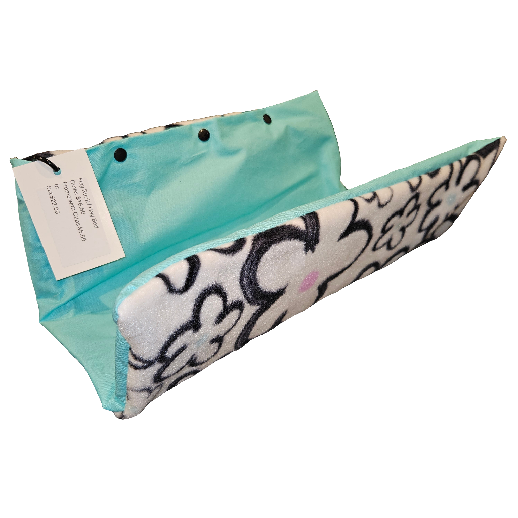 Hay Rack / Hay Bed Cover Fleece/Cotton (Daisy)