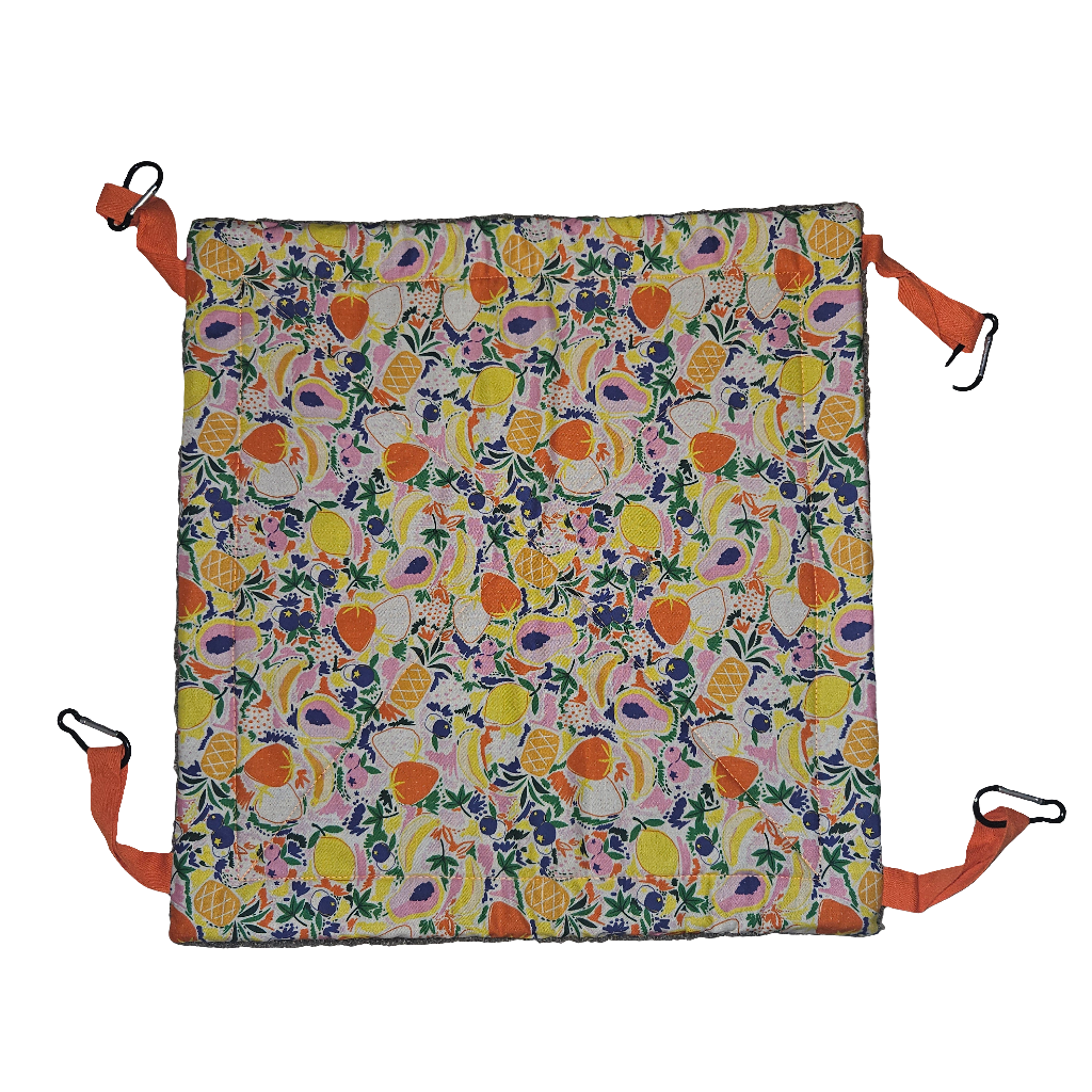 Square Hammock Cotton (Fruits)