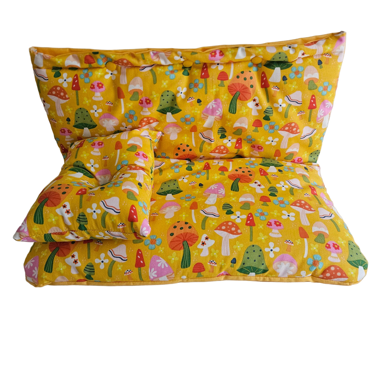 Day Bed Cover + Pillow Cotton (Toadstool)