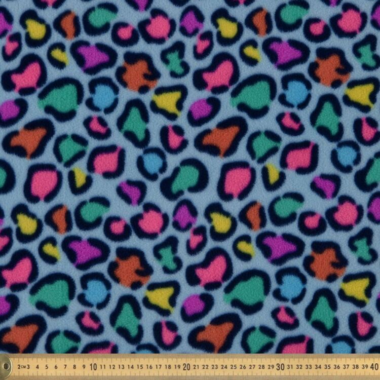Rainbow Leopard - Fleece