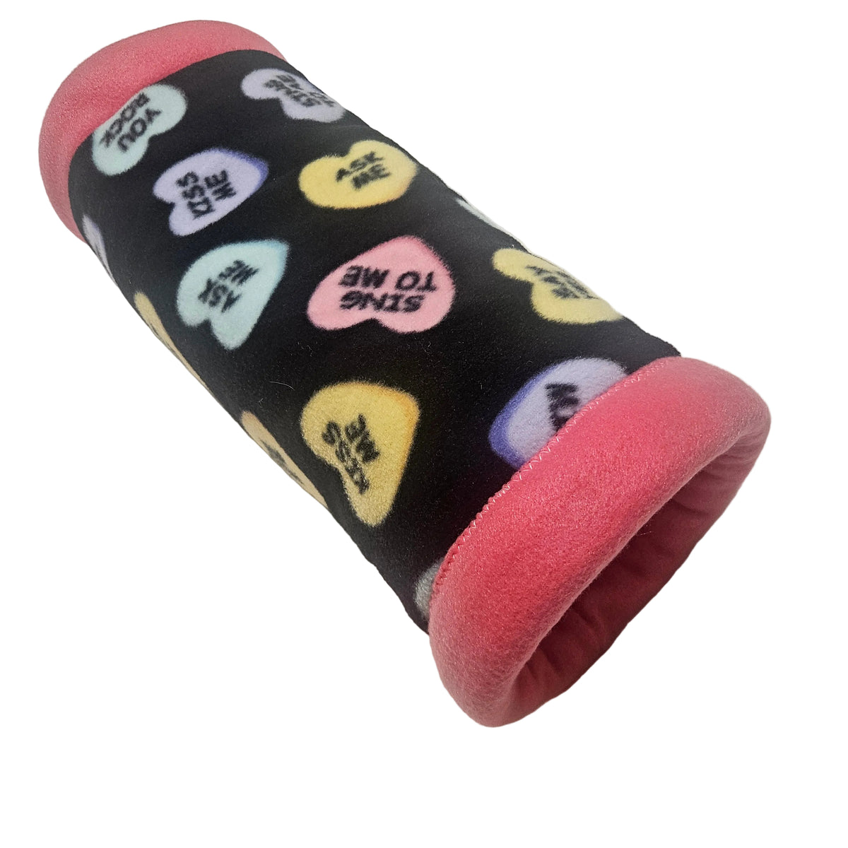 Tunnel Extra Long- Polar Fleece (Hearts)